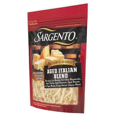 Sargento® Reserve Series™ Shredded Aged Italian Blend Natural Cheese