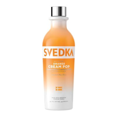 SVEDKA Orange Cream Pop Flavored Vodka