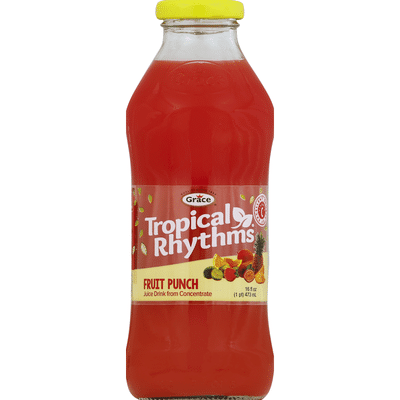 Grace & I Tropical Rhythms - Fruit Punch Juice Drink