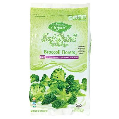Wegmans Organic Food You Feel Good About Just Picked and Quickly Frozen Broccoli Florets