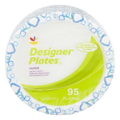 SB Designer Plates Paper - 95 CT