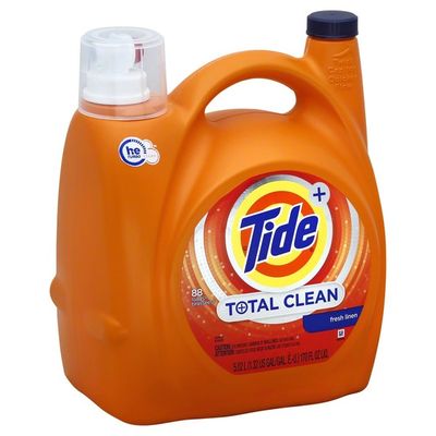 Tide Detergent, Total Clean, HE Turbo Clean, Fresh Linen