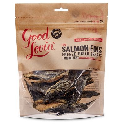 Good Lovin' Raw Salmon Fins Freeze-Dried Dog Treats
