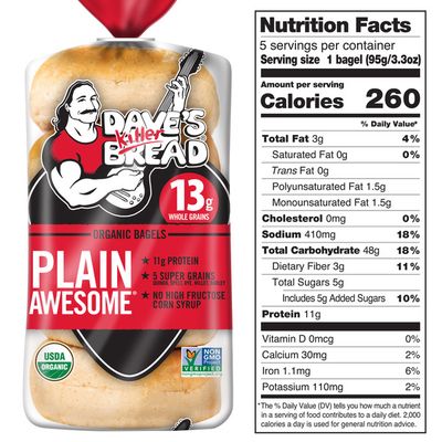 Dave's Killer Bread Organic Bagels