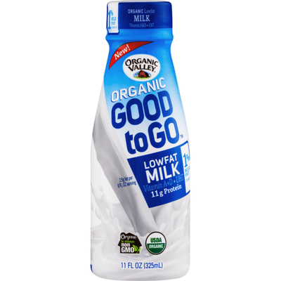 Organic Valley Organic Good To Go Lowfat Milk