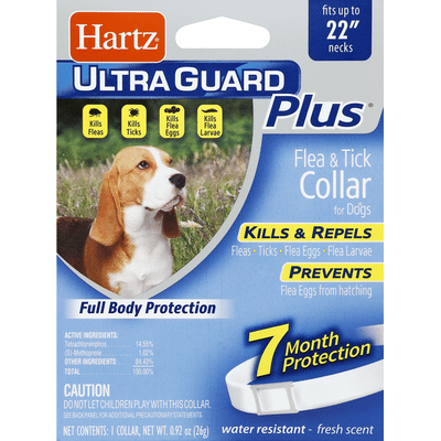 hartz ultraguard flea & tick collar for dogs