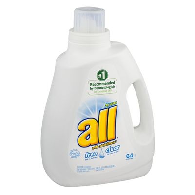 All 2X Ultra Free & Clear with Stainlifters Liquid Laundry Detergent