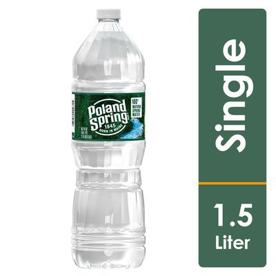 Poland spring 100% Natural Spring Water