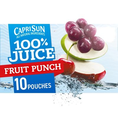 Capri Sun Fruit Punch Naturally Flavored Juice Blend