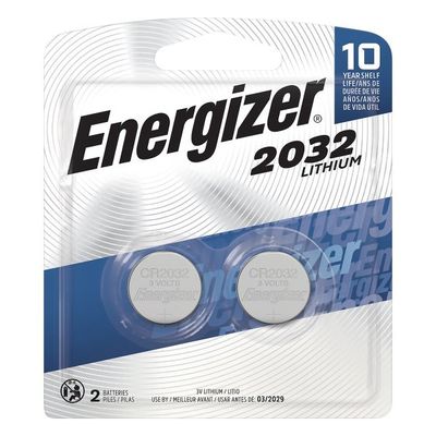 Energizer 2032 Batteries, 3V Lithium Coin Batteries