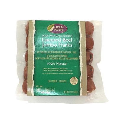 Open Nature Uncured Beef Jumbo Franks