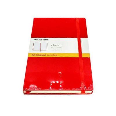 Moleskine Classic Collection Hard Cover Ruled Notebook