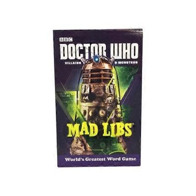 Mad Libs Doctor Who Villains & Monsters