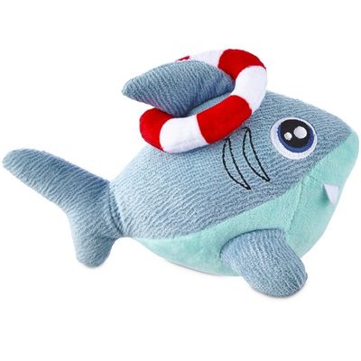 Leaps & Bounds Small Shark Dog Toy