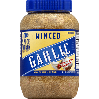 Spice World Garlic, Minced