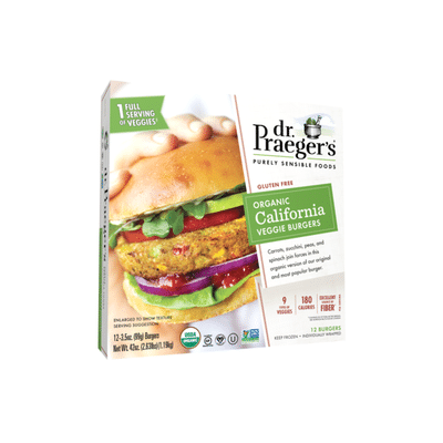 Dr. Praeger's Organic California Veggie Burgers