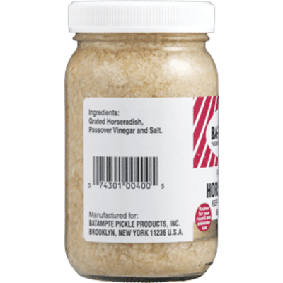 Ba-Tampte Horseradish, Prepared