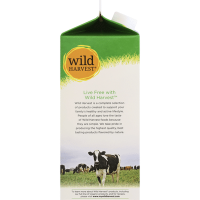 Wild Harvest Milk, Organic, Low Fat, 1% Milk Fat