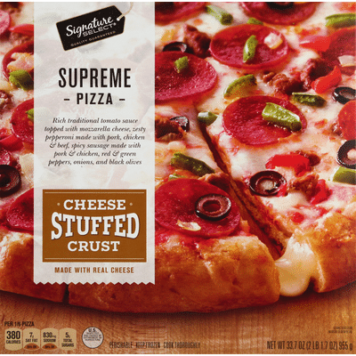Signature Select Pizza, Supreme, Cheese Stuffed Crust