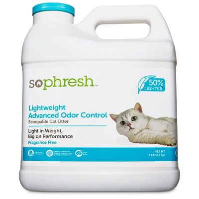 So Phresh Lightweight Advanced Odor Control Scoopable Cat Litter