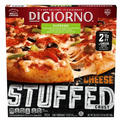 DiGiorno Supreme Frozen Pizza on a Cheese Stuffed Crust