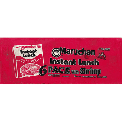 Maruchan Ramen Noodles, with Vegetables, with Shrimp