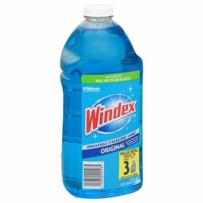 Windex Glass Cleaner Original Blue