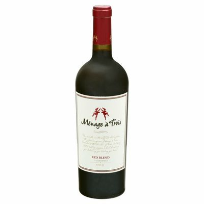 Menage a Trois California Red Blend Red Wine