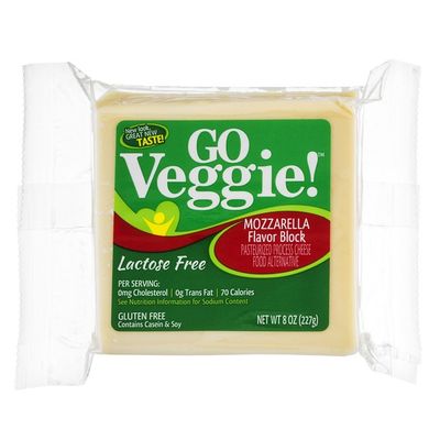 GO VEGGIE Lactose Free Cheese Block Mozzarella
