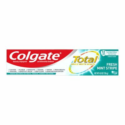 Colgate Toothpaste, Fresh Mint Stripe, Gel