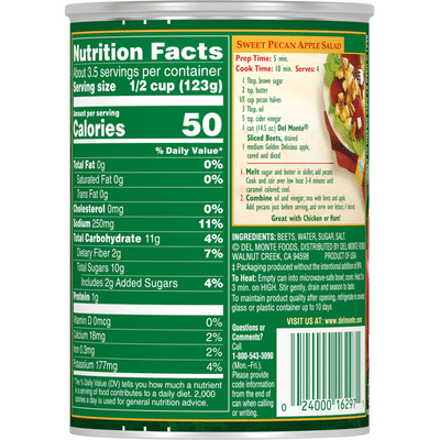 Del Monte Beets, Sliced