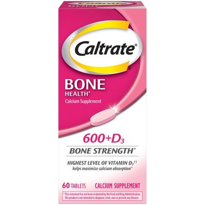 Caltrate Bone Health 600+D3 Calcium & Vitamin D, Bone Health 600+D3 Calcium & Vitamin D
