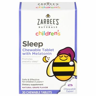 Zarbee's Naturals Children's Sleep with Melatonin, Grape