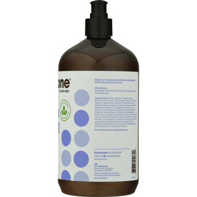 Everyone Lotion, Nourishing, Lavender + Aloe
