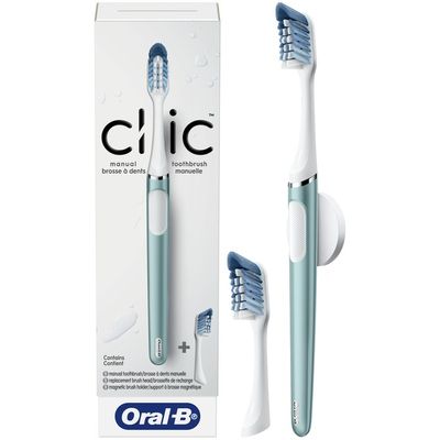 manual toothbrush replaceable head
