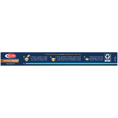 Barilla® Whole Grain Pasta Spaghetti