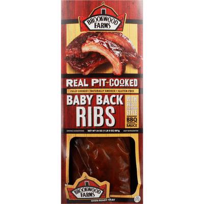 Brookwood Farms Baby Back Ribs Bbq Sauce Real Pit Cooked 24 Oz Delivery Or Pickup Near Me - Instacart Brookwood Farms Baby Back Ribs Bbq Sauce Real Pit Cooked 24 Oz Delivery Or Pickup Near Me - Instacart