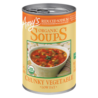 Amy's Kitchen Organic Chunky Tomato Bisque, Vegan, Reduced Sodium