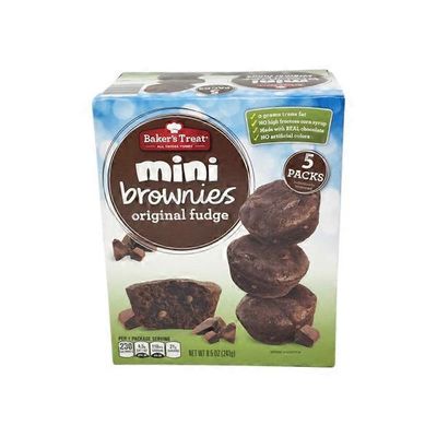 Baker's Treat Mini Brownie Bites