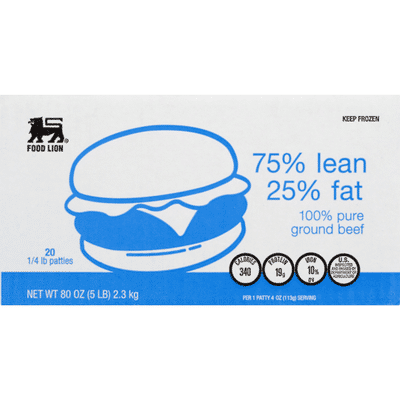 Food Lion Patties