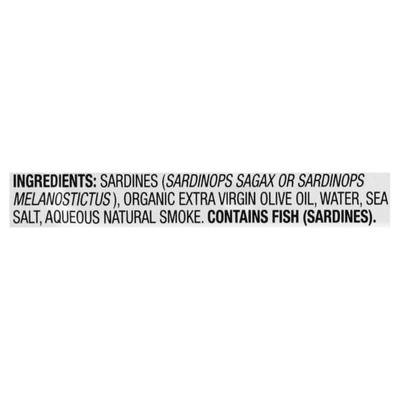 Wild Planet Sardines in Extra Virgin Olive Oil, Wild Pacific