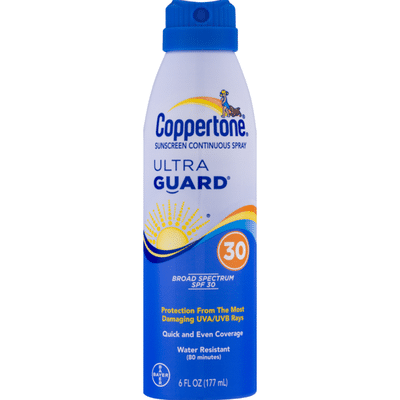 Coppertone Ultra Guard Sunscreen Continuous Spray SPF 30