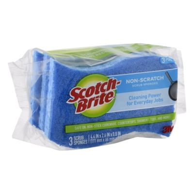 Scotch-Brite Scrub Sponge, Non-Scratch