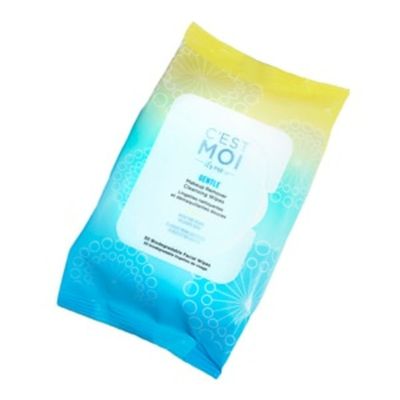 C'est Moi GENTLE Makeup Remover Cleansing Wipes, CUCUMBER + ALOE