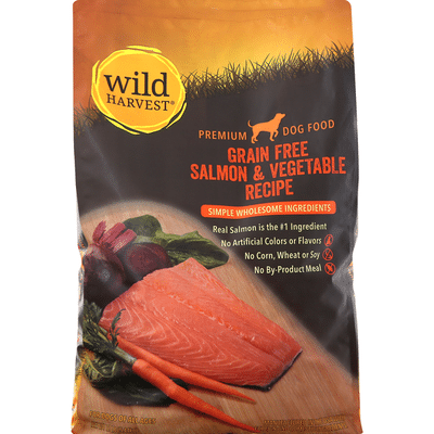 Wild Harvest Dog Food, Premium, Grain-Free, Salmon & Vegetable Recipe