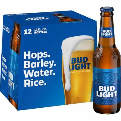 Bud Light Beer Bottles