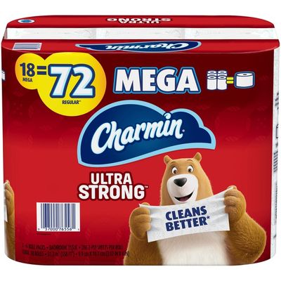 Charmin Ultra Strong Toilet Paper, Mega Roll