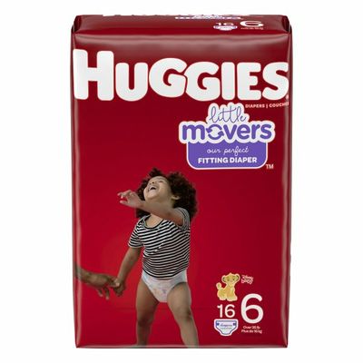 Huggies Baby Diapers, Size 6
