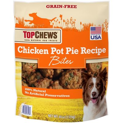 Top Chews Chicken Pot Pie Recipe Bites 40 Oz Instacart