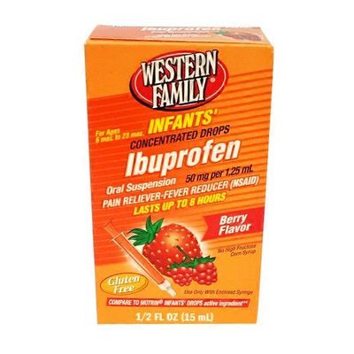 Western Family Infants Berry Flavor Concentrated Ibuprofen Drops